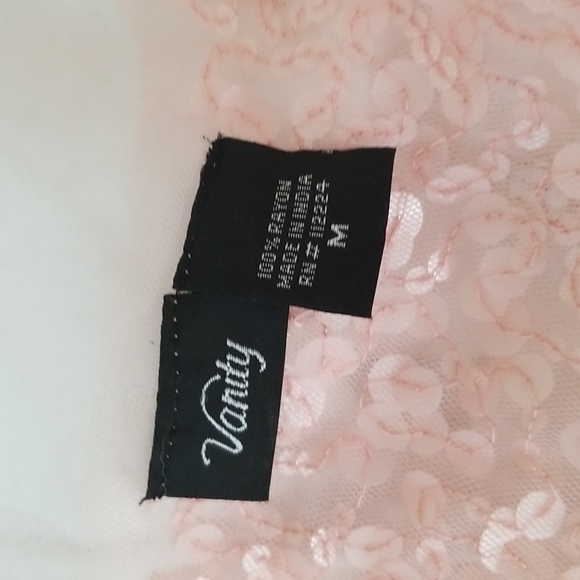 Light pink sequin tank top from Vanity (M) - Picture 2 of 5